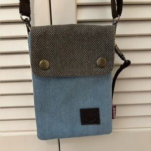 KKBAG denim adjustable shoulder bag/crossbody bag